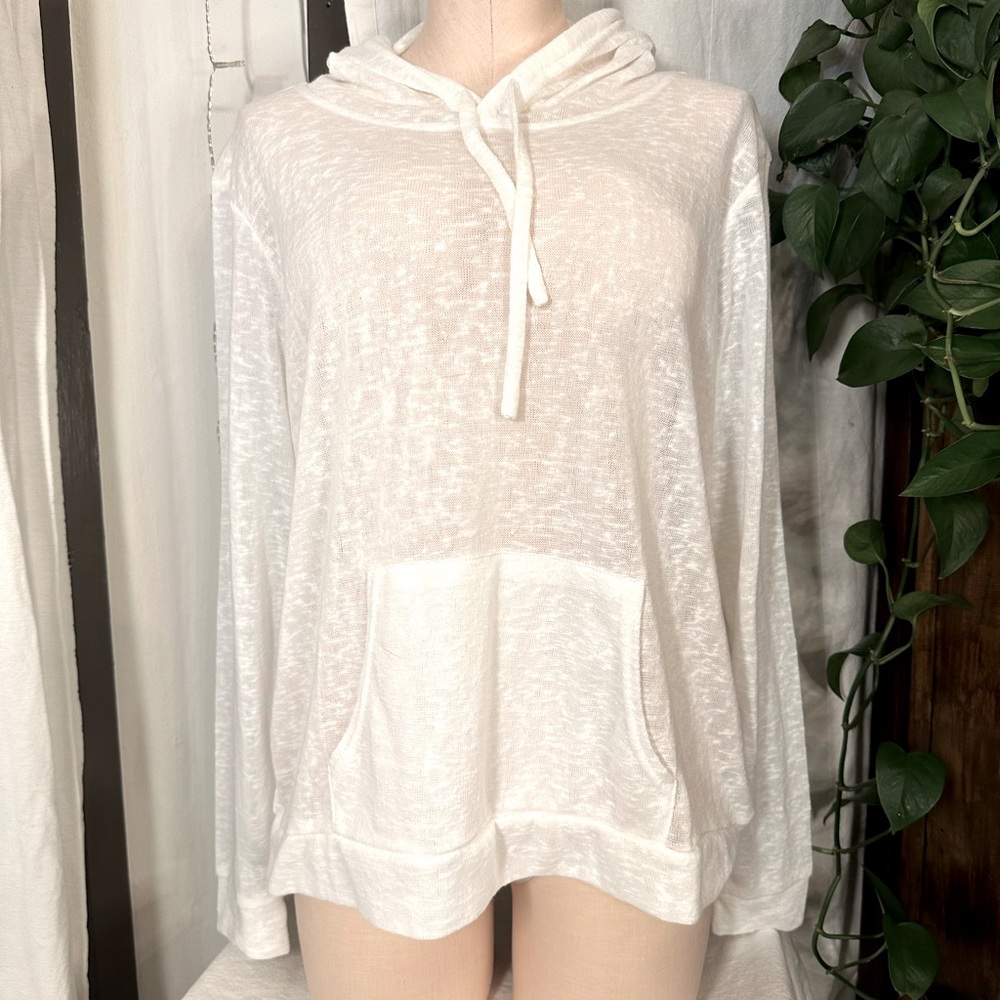 ✨5/25✨ NWOT Weatherproof Sheer L/S Hoodie Coverup